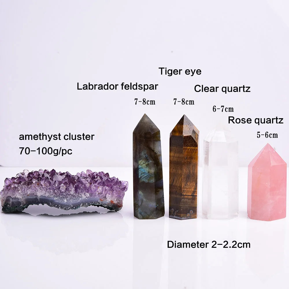 Set de cristales curativos