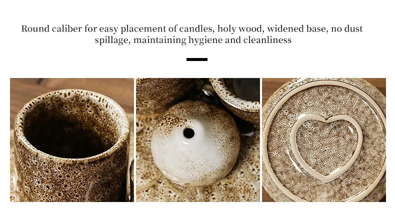 Kit regalo quemador multifuncional cerámica 4 en 1