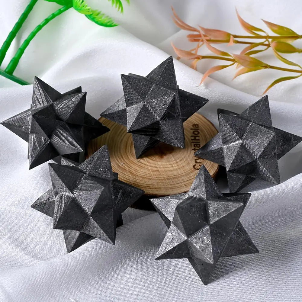 Estatua de Shunguita – protección, equilibrio y energía natural tallada a mano