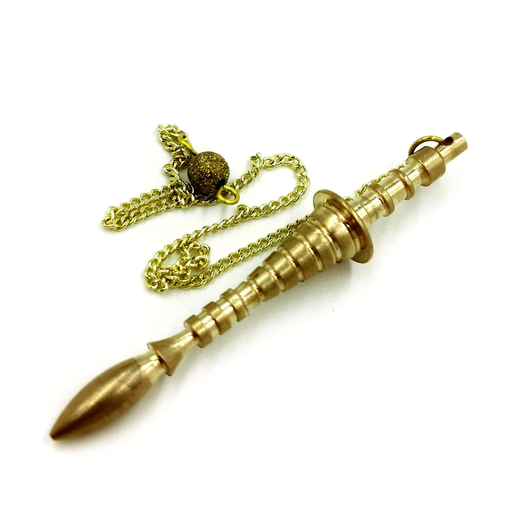 Péndulo Cobre Espiritual - Adivinación Radiestesia y Sanación Energética