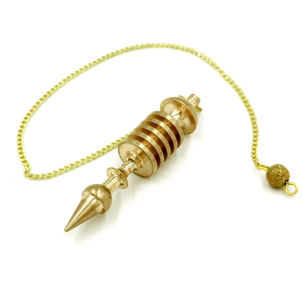 Péndulo Cobre Espiritual - Adivinación Radiestesia y Sanación Energética