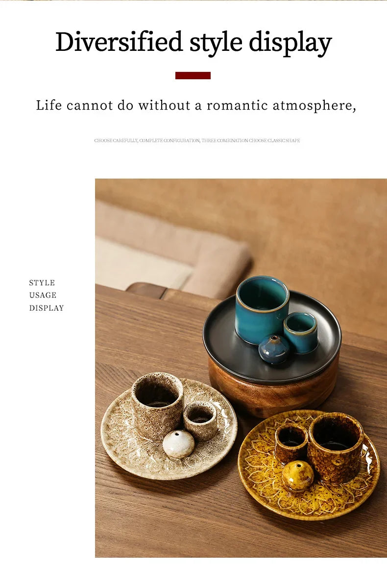 Kit regalo quemador multifuncional cerámica 4 en 1