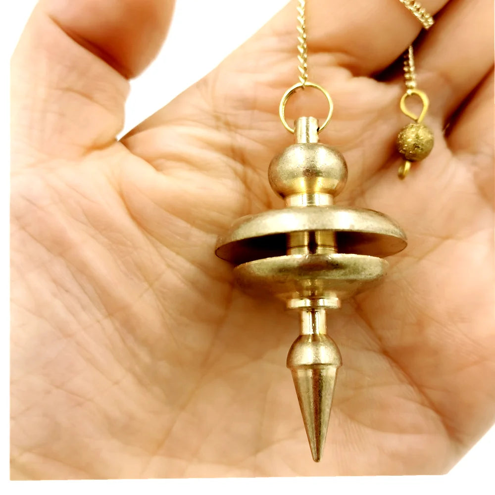 Péndulo Cobre Espiritual - Adivinación Radiestesia y Sanación Energética