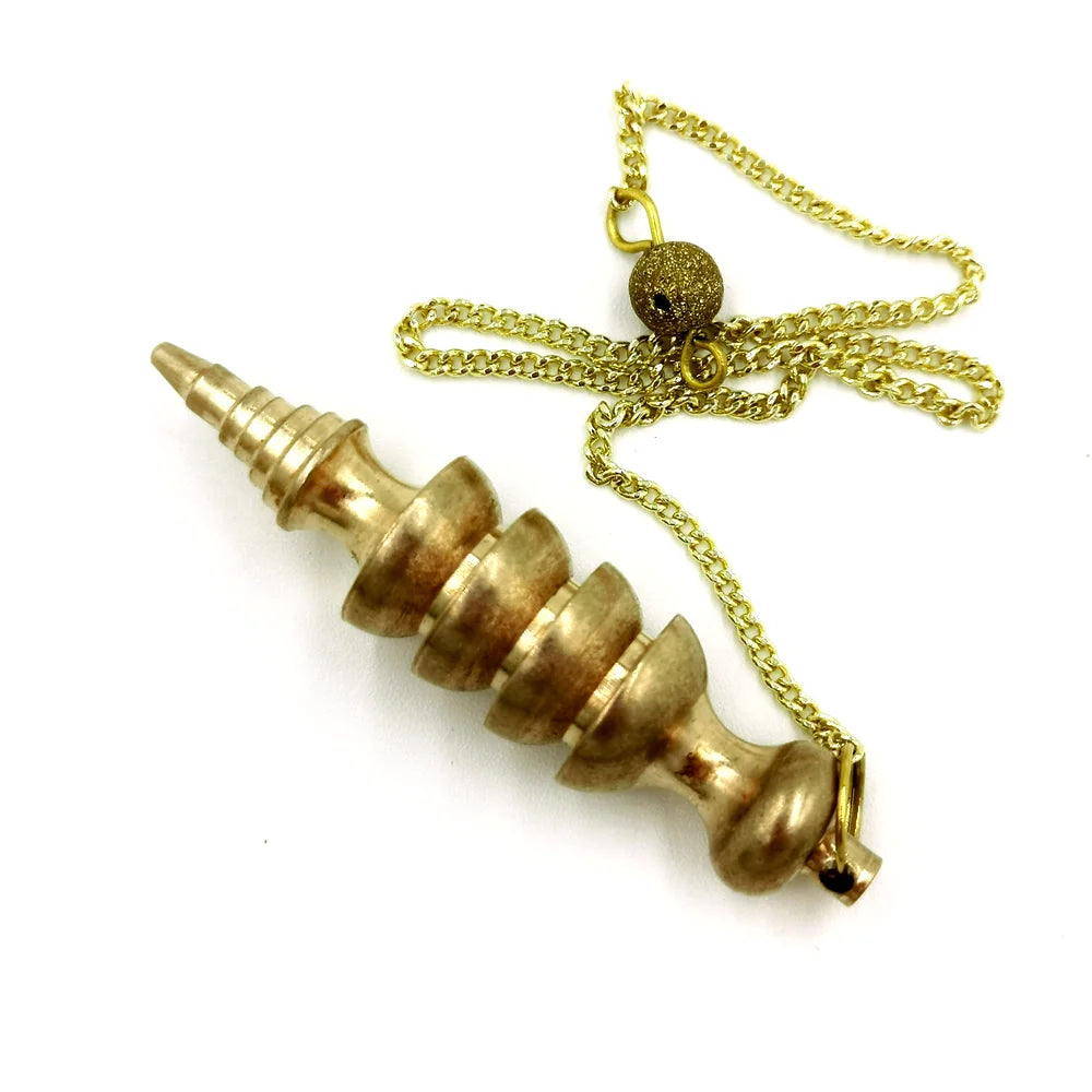 Péndulo Cobre Espiritual - Adivinación Radiestesia y Sanación Energética