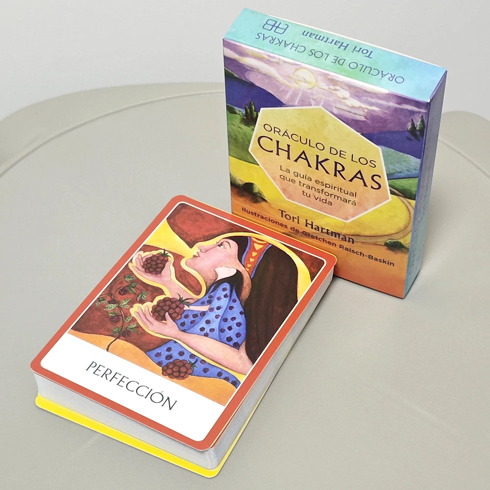 Cartas oráculo Sabiduría de los Chakras (Español)