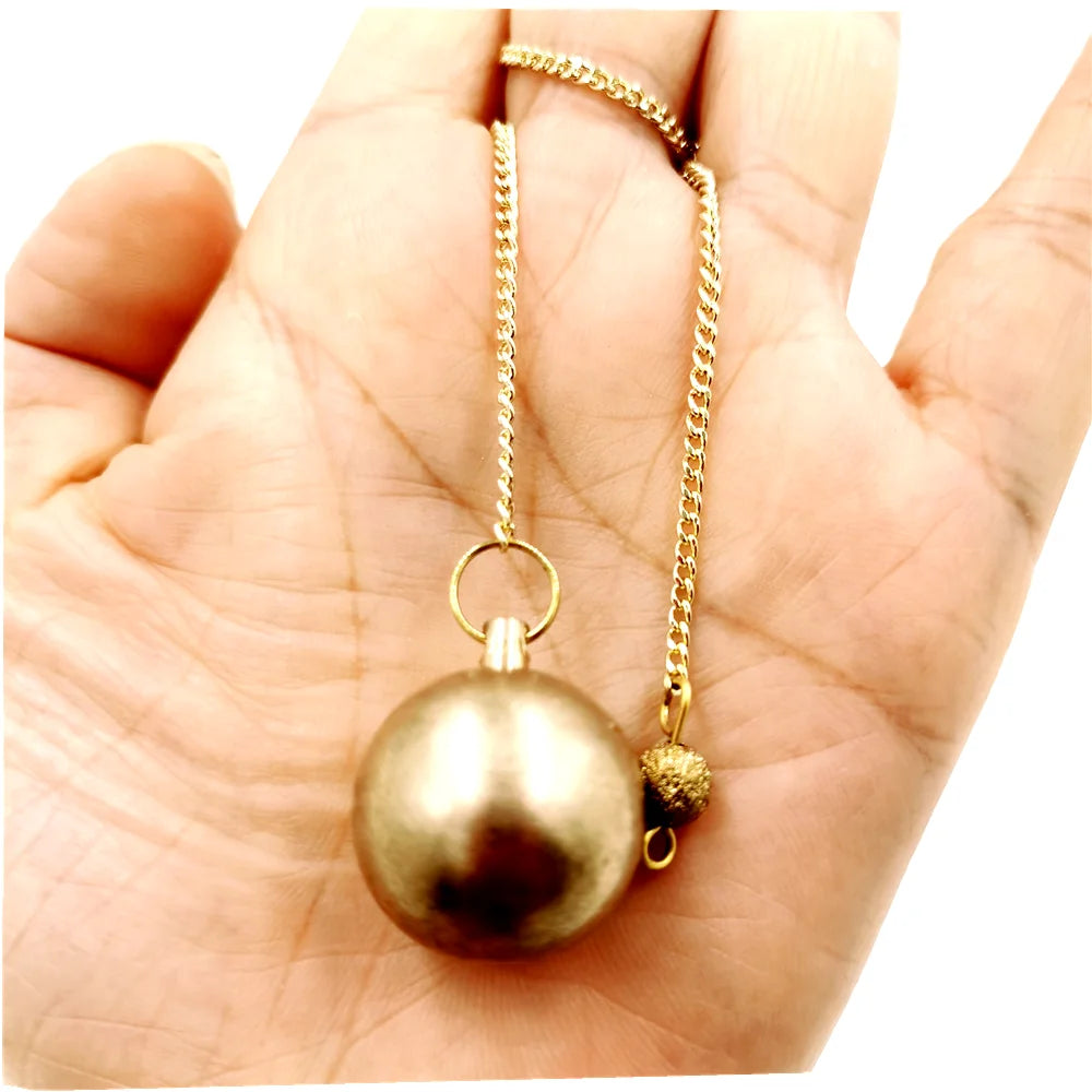 Péndulo Cobre Espiritual - Adivinación Radiestesia y Sanación Energética