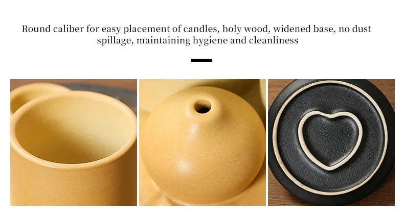 Kit regalo quemador multifuncional cerámica 4 en 1