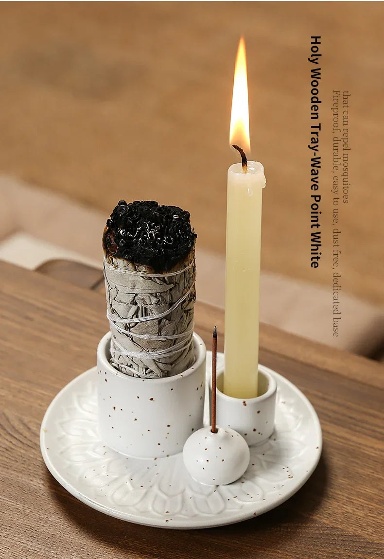 Kit regalo quemador multifuncional cerámica 4 en 1