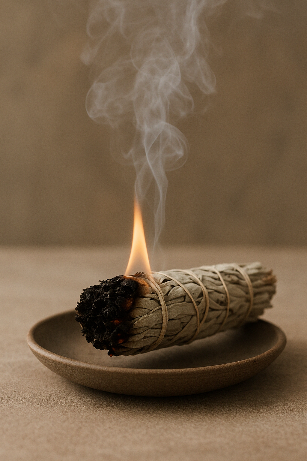 Sahumerio Salvia blanca 10 cm. aprox.